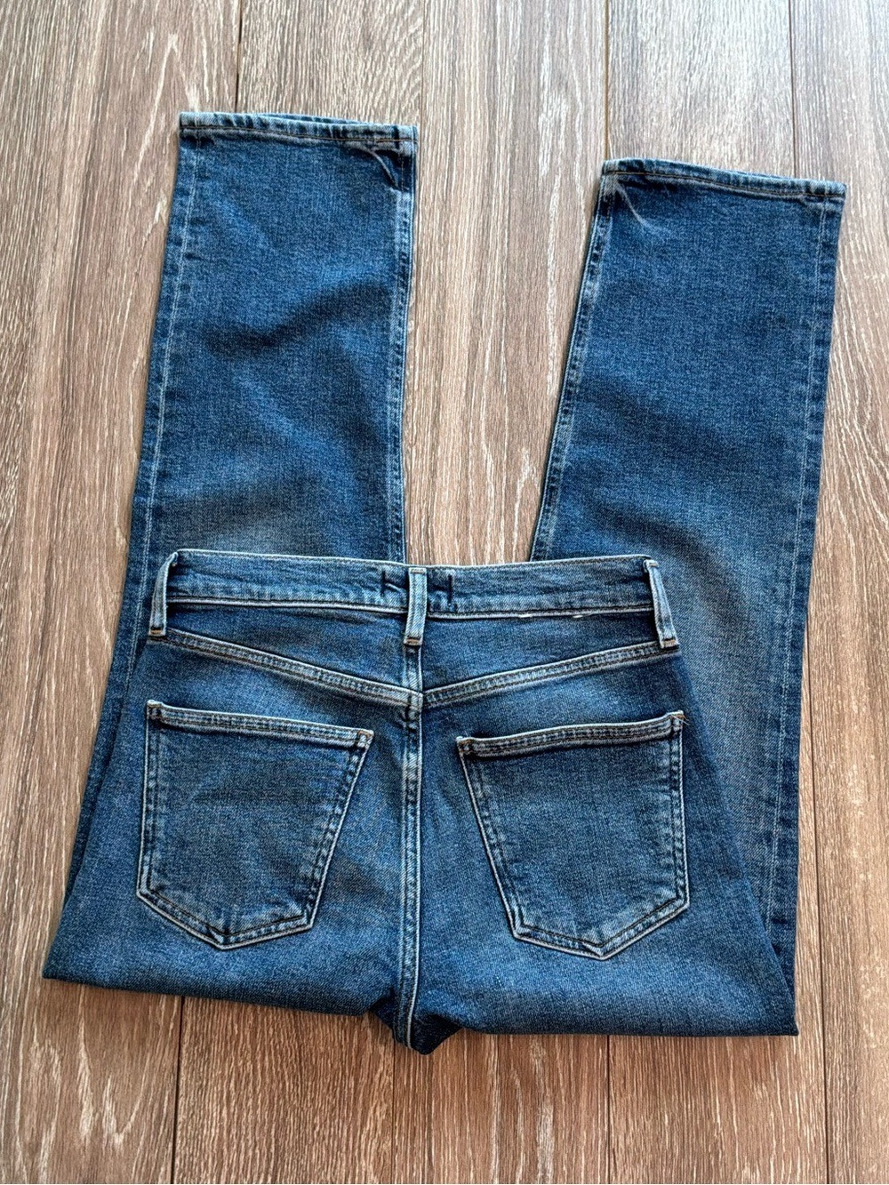 Agolde Kye Straight Leg Crop Jeans Size 24 - Picture 6 of 7